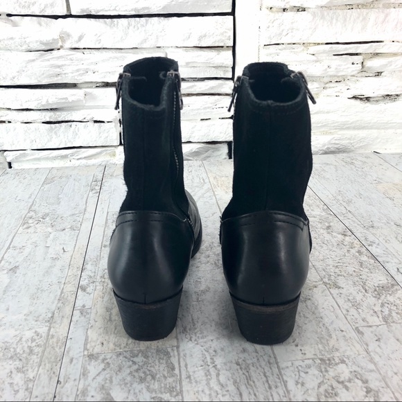 H by Hudson Crafted Riley Leather Dual Zip Bootie - Picture 4 of 8